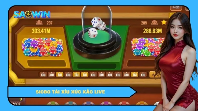 Sicbo Tài Xỉu Xúc Xắc Live